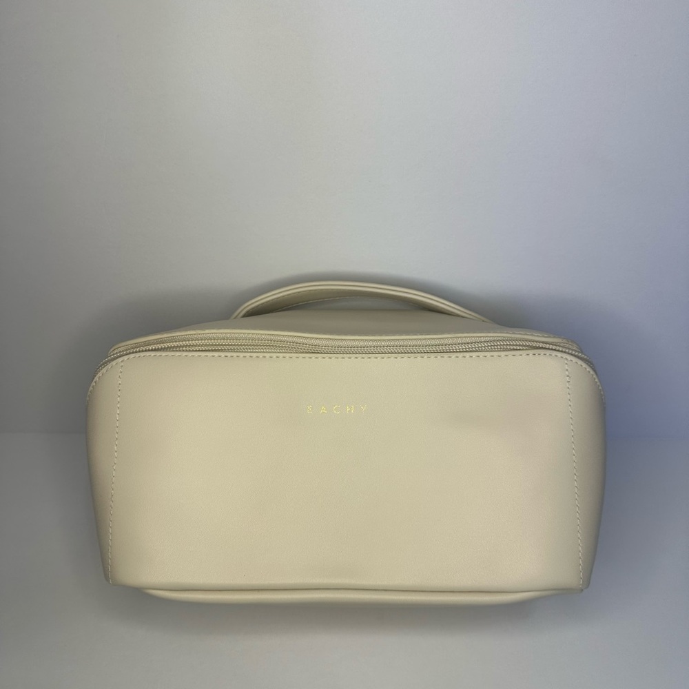 Beige Makeup Bag
